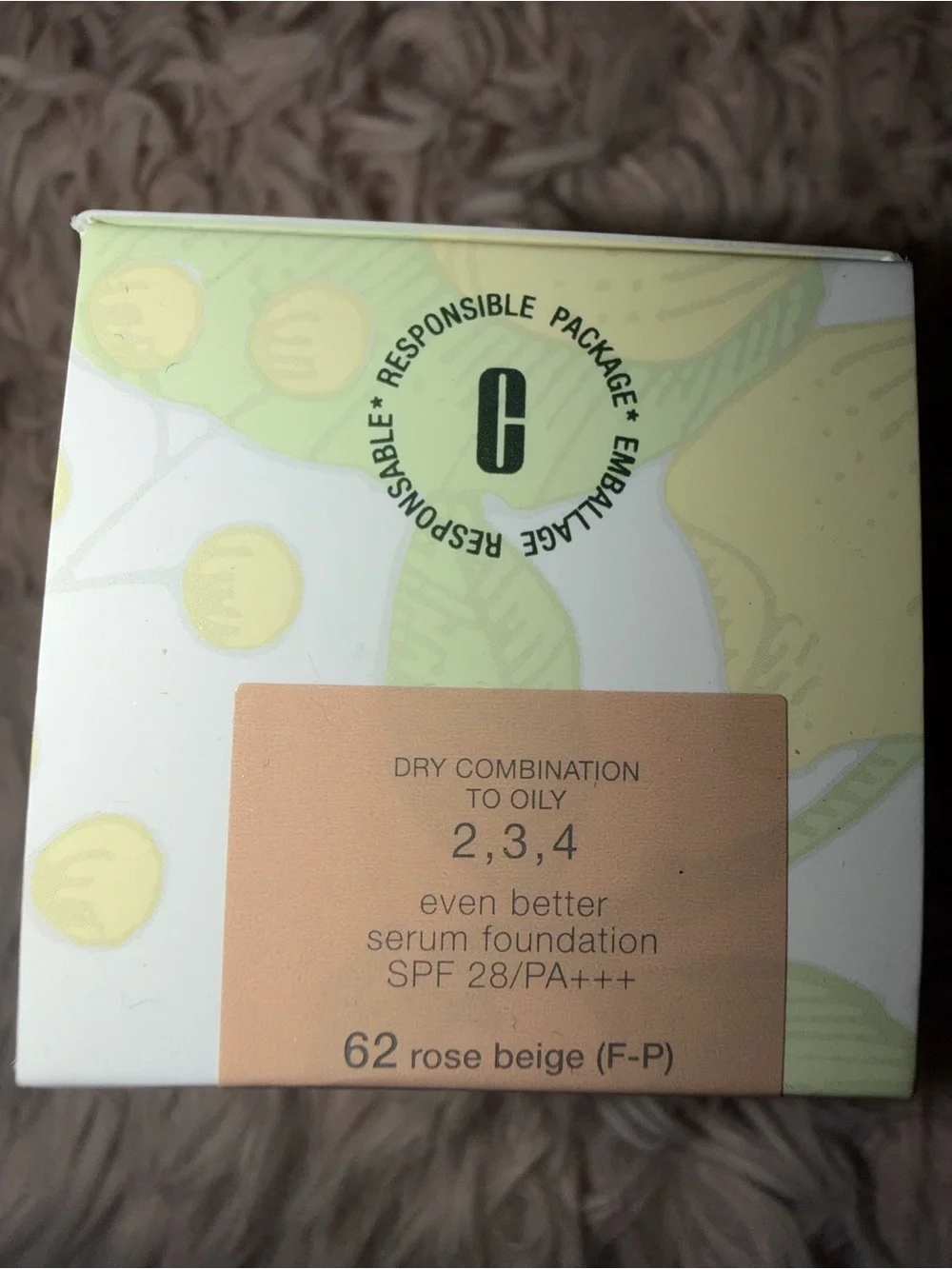 Clinique Even Better Serum Foundation - Rose Beige (62)